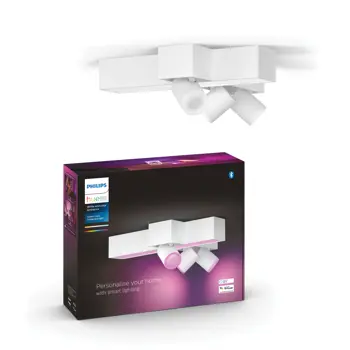 CENTRIS PHILIPS HUE LED reflektor GU10 CROSS 3-SPOT bijeli V2