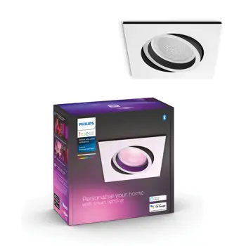 CENTURA PHILIPS HUE ugradbeni LED downlight S. bijeli 1XGU10