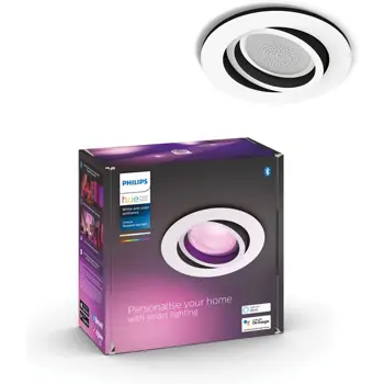 CENTURA PHILIPS HUE ugradbeni LED downlight R. bijeli 1XGU10