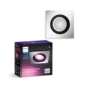 CENTURA PHILIPS HUE ugradbeni LED downlight S. aluminij 1XGU10