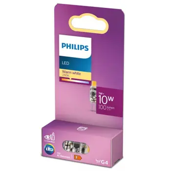 PHILIPS Classic LED ŽARULJA /G4/1W/100lm=10W/2700K/12V