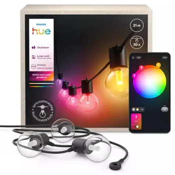 FESTAVIA GLOBE PHILIPS HUE LED svjetlosna girlanda 21M 30BULB (set 30 kom)