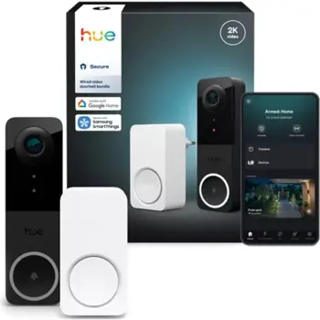 WIRED VIDEO PHILIPS HUE sigurnosna kamera DOORBELL BUNDLE
