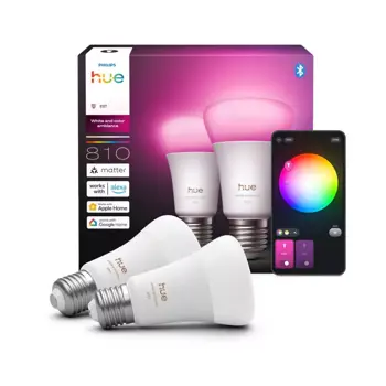 PHILIPS HUE LED reflektor White and Color Ambiance 810 A60 E27 (set 2 kom)