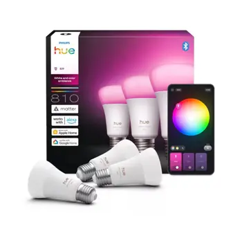 PHILIPS HUE LED reflektor White and Color Ambiance 810 A60 E27 (set 3 kom)