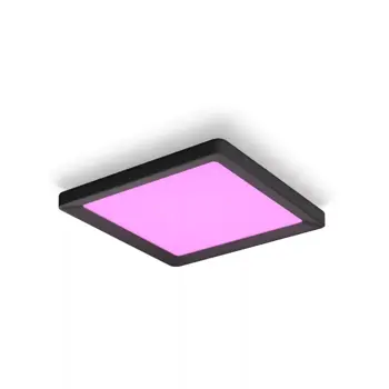 TENTO PHILIPS HUE pametni LED panel & COLOUR AMBIANCE kvadratna S crni