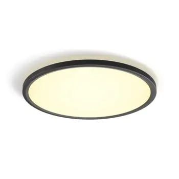 TENTO PHILIPS HUE pametni LED panel WHITE AMBIANCE ROUND M crni