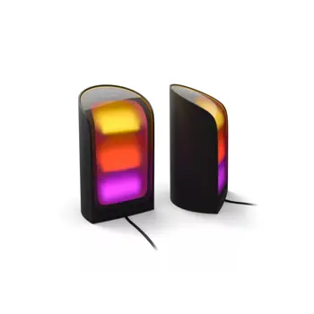 WASHER PHILIPS HUE zidna LED svjetiljka WALL crna (set 2 kom)