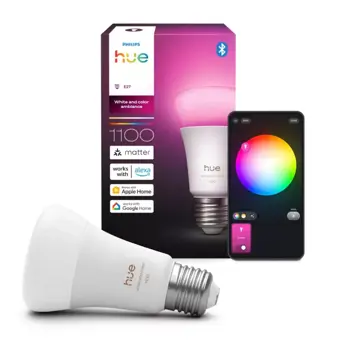 Filament PHILIPS HUE pametna LED žarulja White and Color Ambiance 1100 A60 E27
