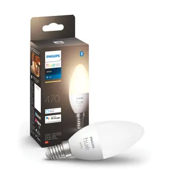 PHILIPS HUE pametna LED žarulja bijela 5.5W B39 E14