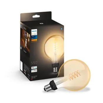FIL PHILIPS HUE pametna LED žarulja bijela 7W G125 E27 EUR