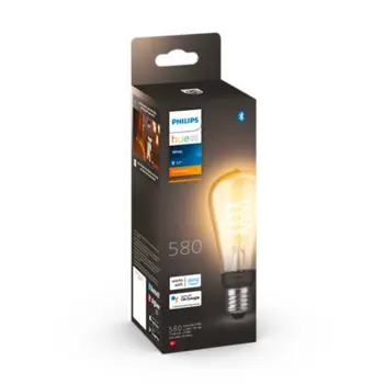 FIL PHILIPS HUE pametna LED žarulja bijela 7W ST64 E27 EUR