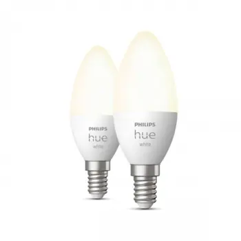 PHILIPS HUE pametna LED žarulja bijela 5.5W B39 E14 (set 2 kom)