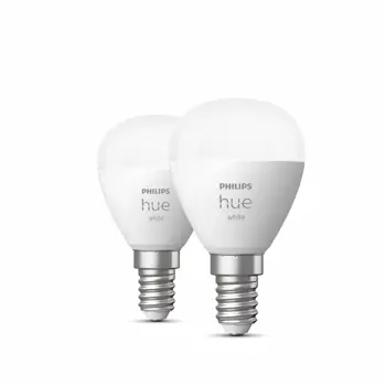 LUSTER PHILIPS HUE pametna LED žarulja bijela 5.7W E14 (set 2 kom)
