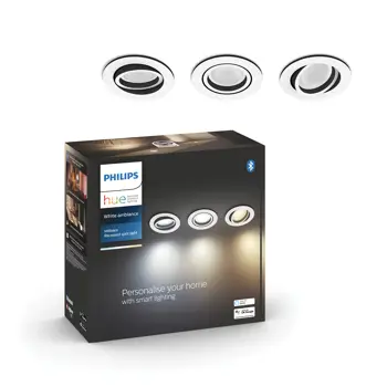 MILLISKIN PHILIPS HUE zidna LED svjetiljka R. ALU 3XGU10