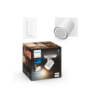 RUNNER PHILIPS HUE SINGLE SPOT bijela 1XGU10 + Hue Dimmer Switch