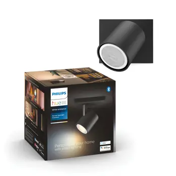 RUNNER EXT.SINGLE PHILIPS HUE LED reflektor SPOT crni 1XGU10