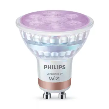 PHILIPS SMART LED reflektor GU10 GLASS RGB prozirna (345 lm) (set 3 kom)