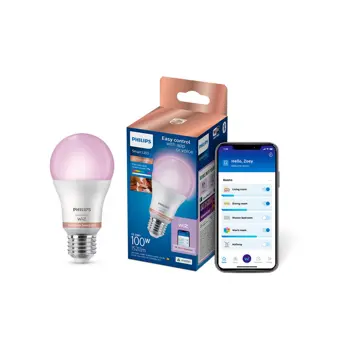 PHILIPS SMART LED žarulja 100W A60 E27 RGB bijela (1521 lm)