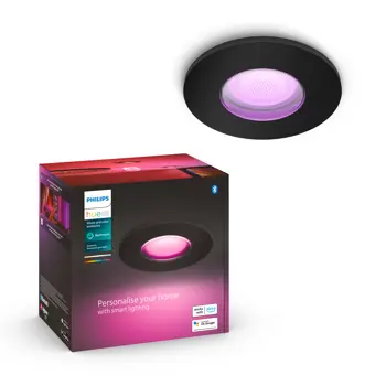 XAMENTO PHILIPS HUE ugradbeni LED downlight crni 1XGU10