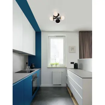 PIELO PLAFONSKA LAMPA G9 /IP20/CRNA