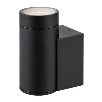 PIPE ZIDNA SVJETILJKA CRNA GU10 IP44