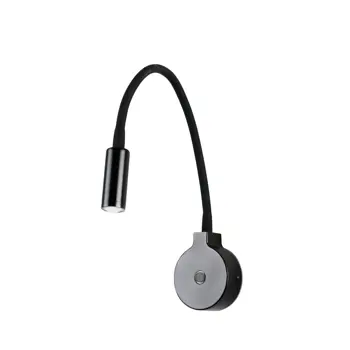PIXIE SVJETILJKA ZA ČITANJE  BLACK LED 4W 3000K