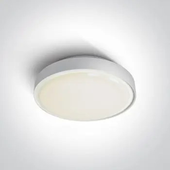 PLAFONJERA LED 2×E27/12W/PLC/230V IP65 BIJELA