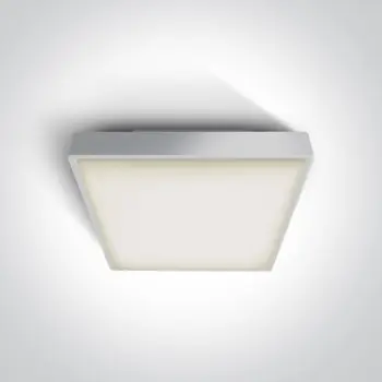 PLAFONJERA LED 2×E27/18W/PLC/230V IP65 BIJELA