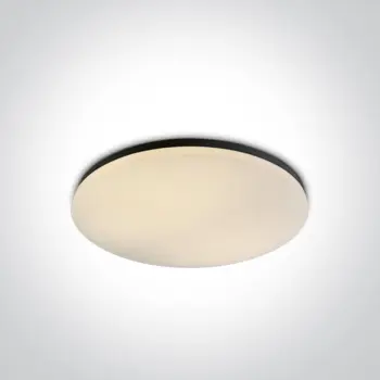 PLAFONJERA LED 55W/3000K/4100lm/230V/IP20 CRNA OKRUGLA