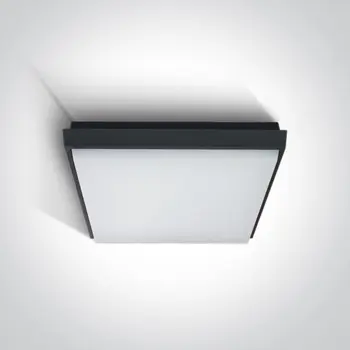 PLAFONJERA LED/30W/2500lm/3000K/230V IP54 ANTRACIT