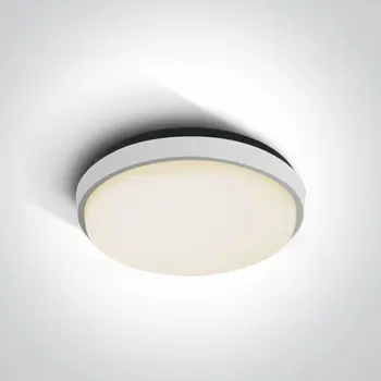 PLAFONJERA LED/30W/2500lm/3000K/230V IP54 BIJELA