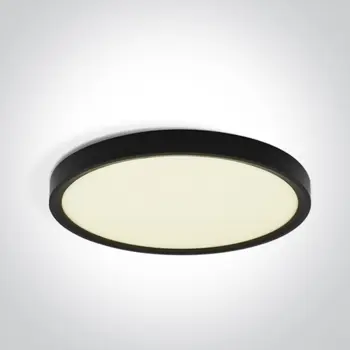 PLAFONJERA LED/32W/2800-3200K -4000K/2560lm/230V fi400 mm CRNA