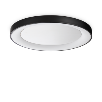 PLANET LED PLAFONJERA PL D60 CRNA