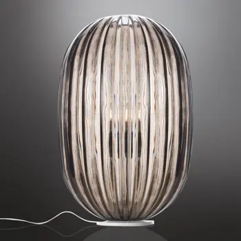 PLASS MEDIA STOLNA LAMPA SIVA ON/OFF