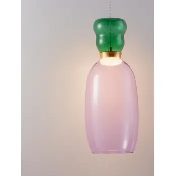 PLUMA VISILICA LED /3000K/9W/914Lm/ZLATNA JASPER & PURPLE