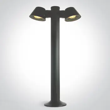 PODNA SVJETILJKA GU10 2x6W IP65 100-240V ANTRACIT