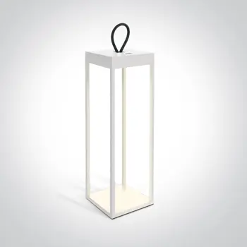 STAJAĆA SVJETILJKA LED 2,2W CCTV RECHARGEABLE USB IP65 DIMM BIJELA