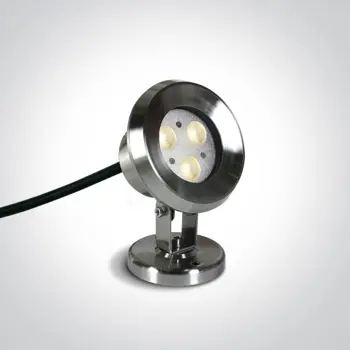 PODVODNI REFLEKTOR LED/3×1W/3000K/200lm/24V DC IP68 INOX 316