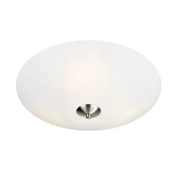POLAR PLAFONJERA 2L 35CM FROSTED/STEEL E14