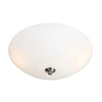 POLAR PLAFONJERA 3L 43CM FROSTED/STEEL E14