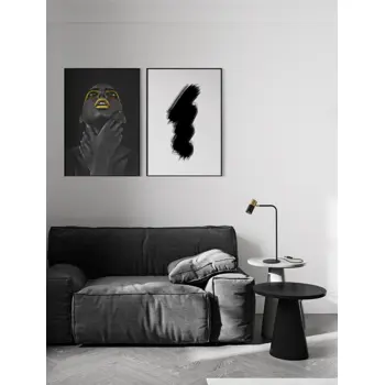 PONGO STOLNA LAMPA GU10 /IP20/CRNA & ZLATNA