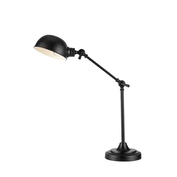 PORTLAND STOLNA LAMPA 1L BLACK E27