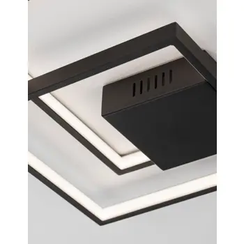 PORTO PLAFONSKA SVJETILJKA LED 30W/3000K/2030lm/DIMM/IP20/CRNA