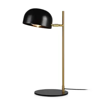 POSE STOLNA LAMPA 1L BLACK/BRUSHED BRASS E14