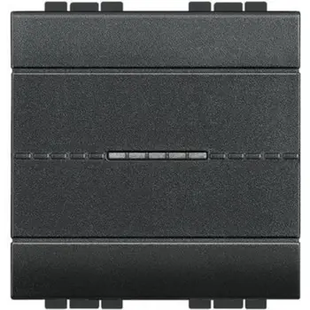 PREKIDAČ 1P/10A/250V 2M ANTRACIT