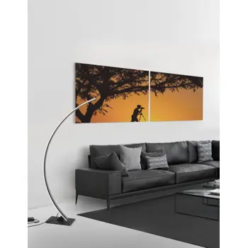 PREMIUM STAJAĆA LAMPA  LED 40W/3000K/2120lm/DIMM/IP20/CRNA