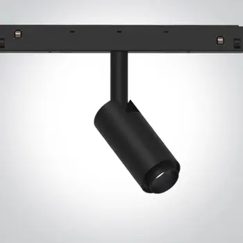PRILAGODLJIV CRNI REFLEKTOR ZA MAGNETNE ŠINE 7W DALI 48V IP20 MINI/MIDI/MAXI/P&P