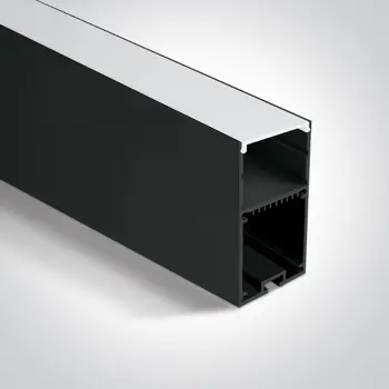 PROFILE 2m + PC OPAL DIFFUSER BLACK 35X67