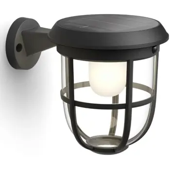 RADII PHILIPS solarna LED svjetiljka LK White Ambiance 1.3W 30K crna IR